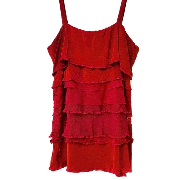 Jean Paul Gaultier Tops - Vintage Jean Paul Gaultier ruffle tank